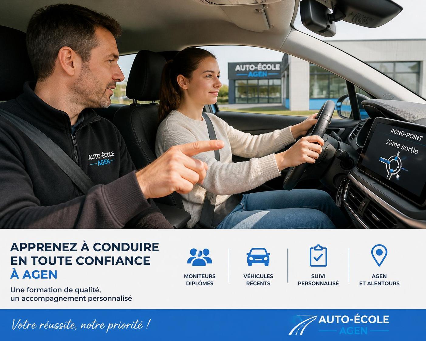 découvrez les meilleures options pour réussir votre permis à agen avec notre auto-école : formation de qualité, accompagnement personnalisé et conseils pratiques pour votre réussite.