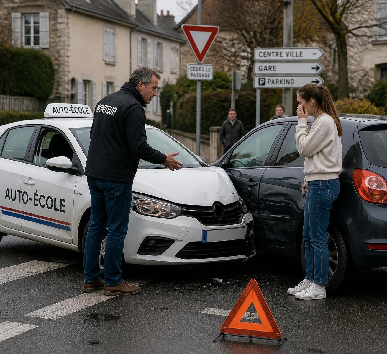 découvrez les étapes essentielles à suivre en cas d'accident lors d'une leçon de conduite en auto-école pour assurer votre sécurité et gérer efficacement la situation.