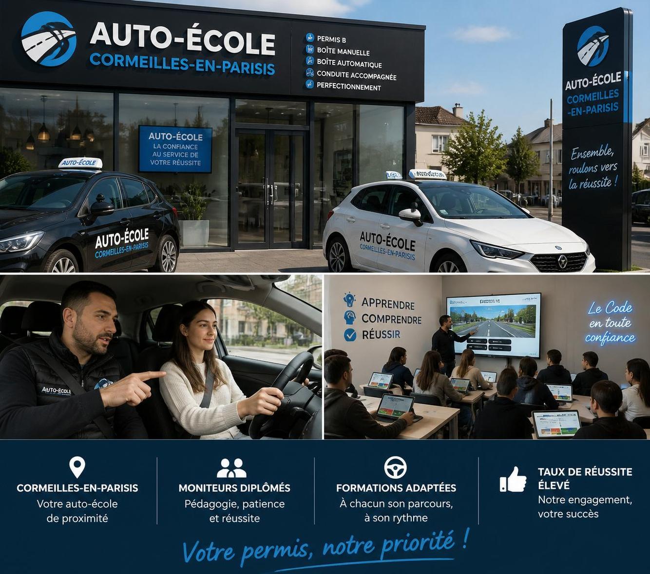découvrez tout ce qu'il faut savoir sur les auto-écoles à cormeilles-en-parisis en 2026 : choix des établissements, tarifs, formations et conseils pour réussir votre permis de conduire.