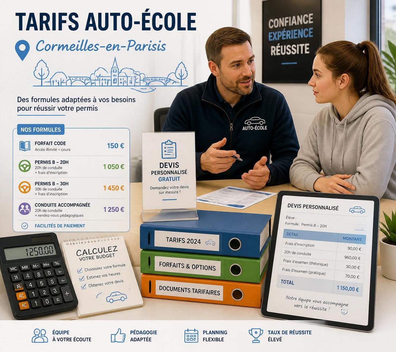 découvrez tout ce qu'il faut savoir sur les auto-écoles à cormeilles-en-parisis en 2026 : les offres, les tarifs, les meilleures écoles et conseils pour réussir votre permis de conduire.