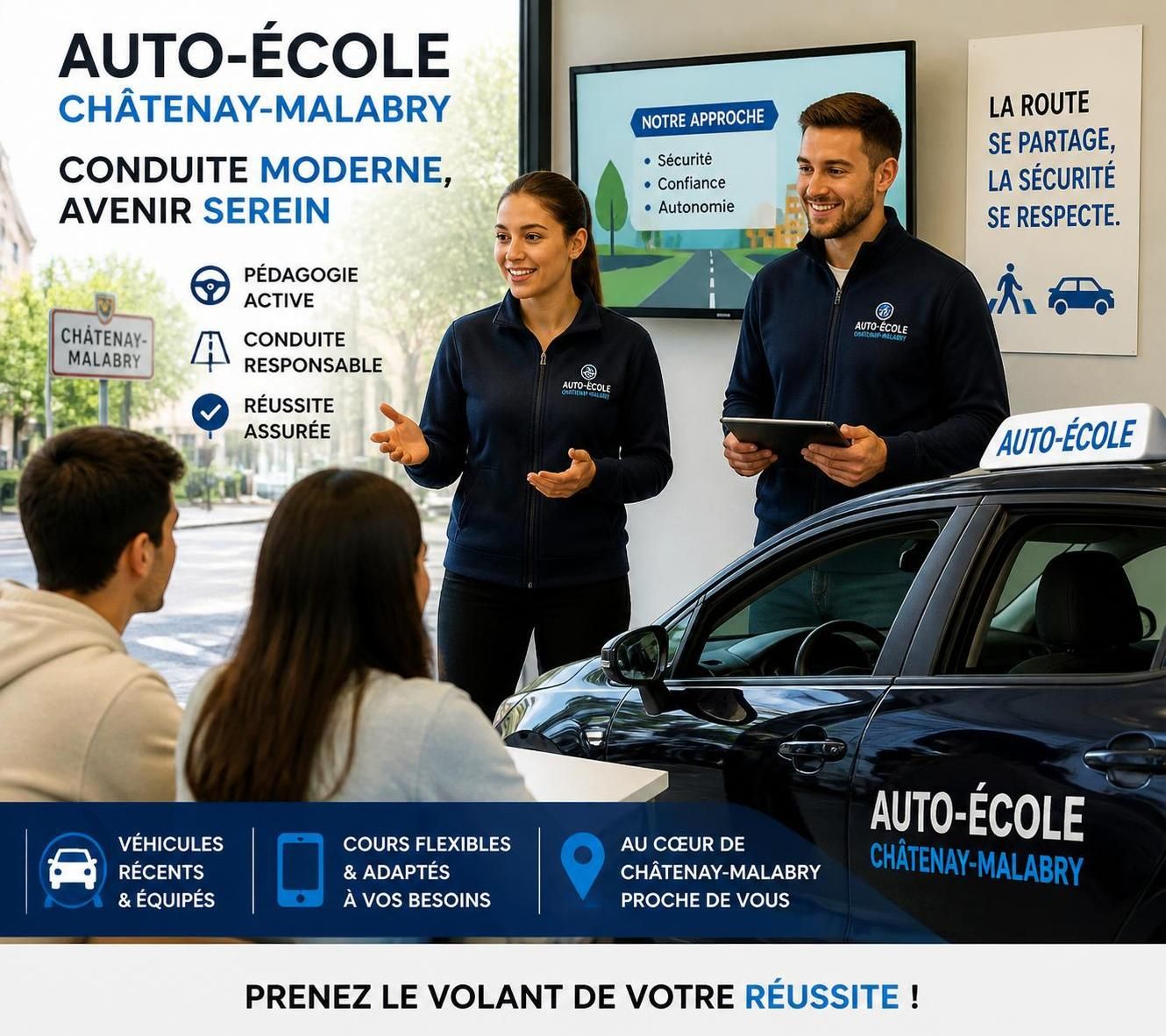 découvrez notre guide complet pour bien démarrer votre formation en auto-école à châtenay-malabry en 2026, avec conseils pratiques et toutes les étapes pour réussir votre permis de conduire.
