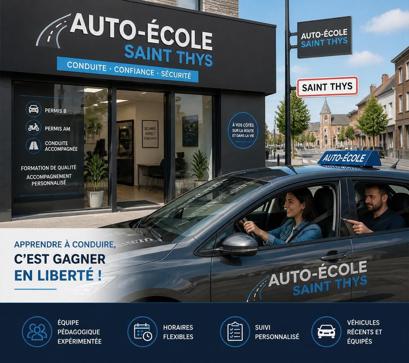 découvrez comment choisir la meilleure formation à l'auto-école st thys pour réussir votre permis de conduire rapidement et en toute confiance.