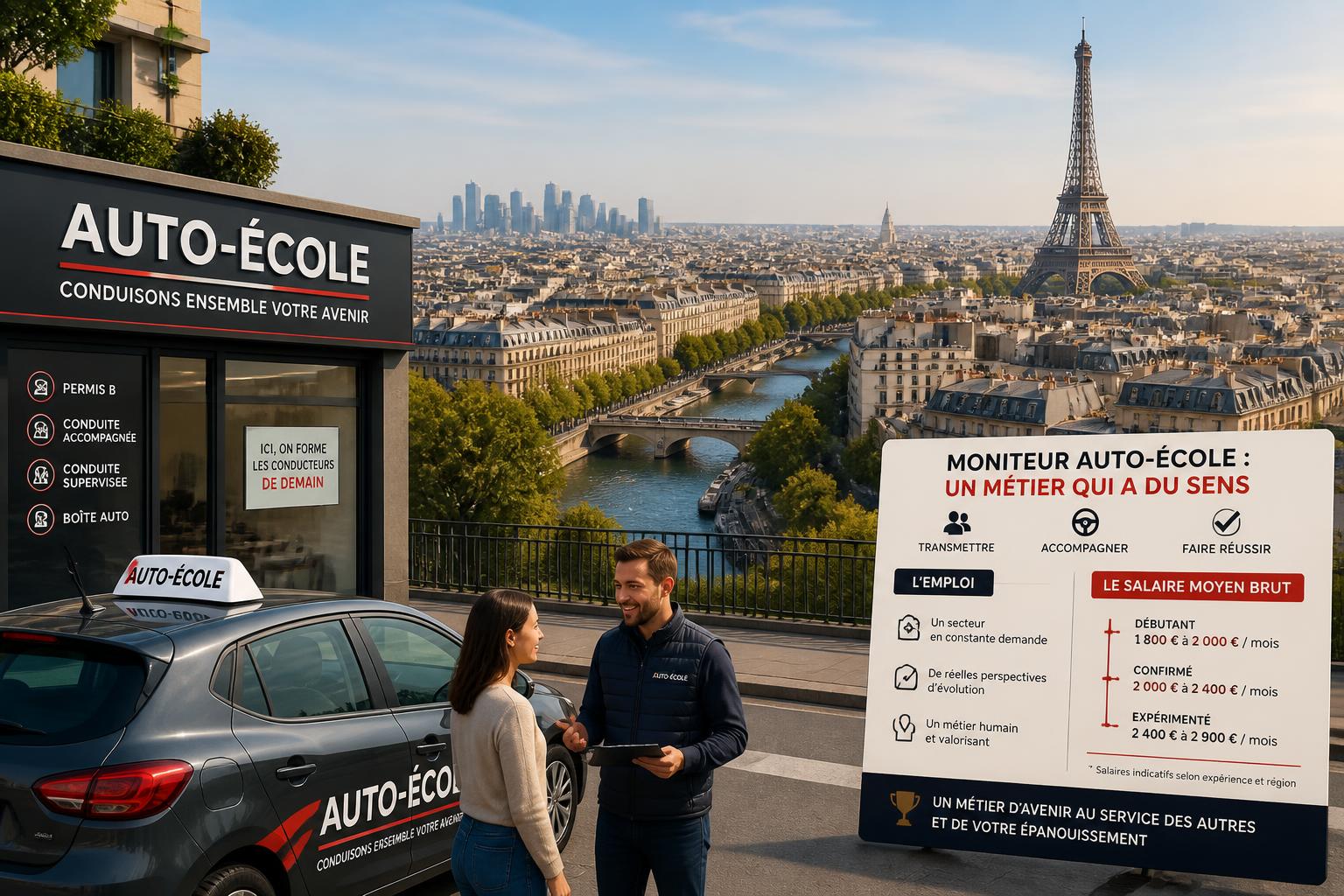 découvrez quel sera le salaire d'un moniteur d'auto-école en 2026, ses évolutions possibles et les facteurs influençant la rémunération dans ce métier clé de la formation à la conduite.