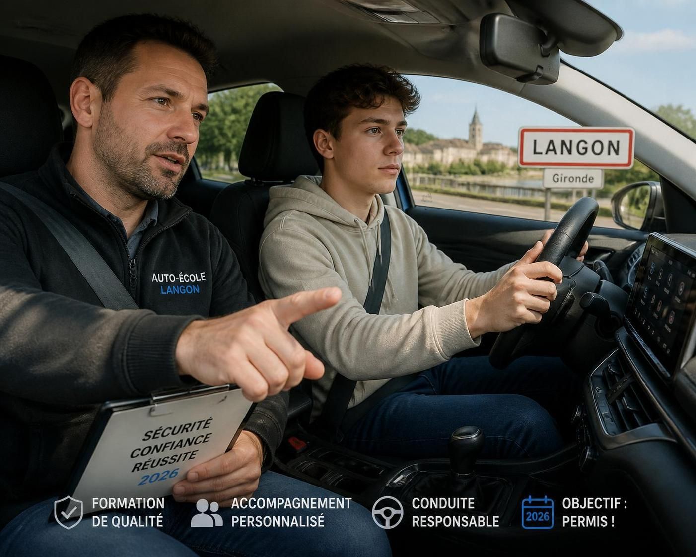 découvrez tout sur l'auto-école langon et ses formations en 2026 : méthodes d'enseignement, permis proposés et conseils pour réussir votre examen de conduite.